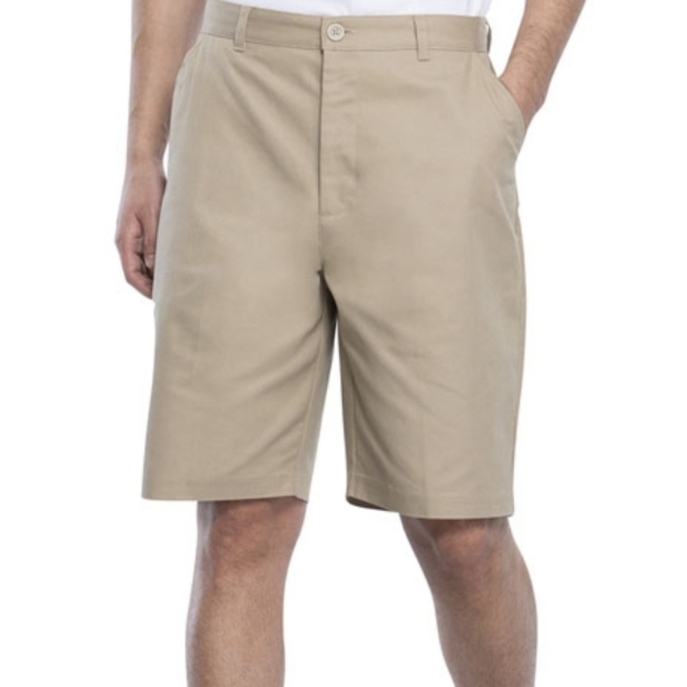Genuine School Uniform Husky Flat Front Short